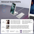 2 in 1 Wireless Charger, Foldable 20W Fast Wireless Charging Stand Compatible - Image 4