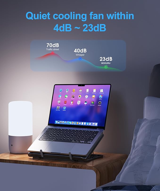 Laptop Cooling Pad Stand, Laptop Cooler - Image 4