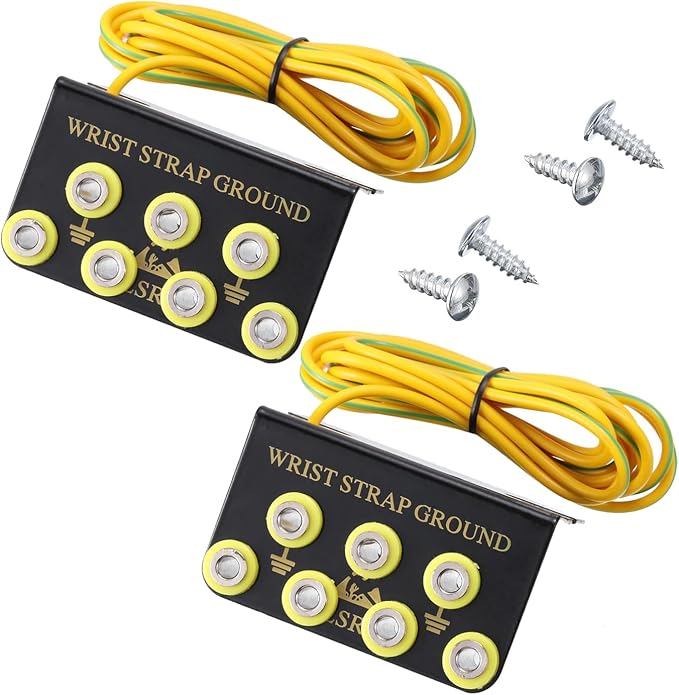 7-Port ESD Wrist Strap Grounding Kit by Zoolfix