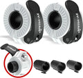 Pro Barbell Clips 1 inch Barbell Clamps 0.9-1.18inch Quick Release Weight Clips by ZY-HUAN