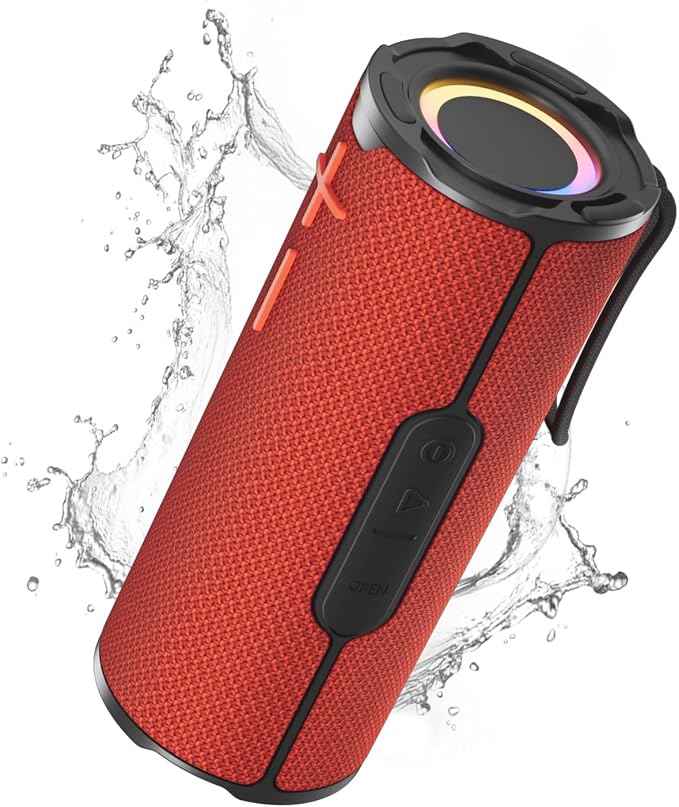 COOPERS Portable Bluetooth Speaker, Wireless Bluetooth Speaker, IPX5 Waterproof by COOPERS
