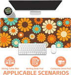 Mouse Pad Large Retro Flower Non-Slip Game Desk Mat - Image 4