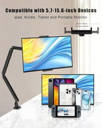 Tablet Stand for iPad, Aluminum Multi-Angle Adjustable Tablet Holder, - Image 5