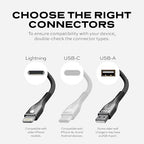 Statik MagStack USB A to Lightning Cable MFi Certified, Clutter-Free Magnetic - Image 6