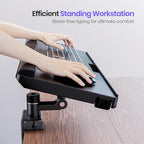 Klearlook Upgraded Adjustable Keyboard Tray - Image 3