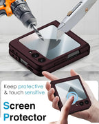 STORMTAL for Samsung Galaxy Z Flip 6 Case/Z Flip 7 FE Case, Hinge Protection - Image 5