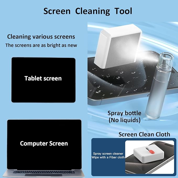Cleaning Kit for Phone Headphone 32 in 1 Multi-Functional Electronics Cleaning - Image 6
