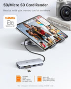 USB C Hub, 9 in 1 USB C Multiport Adapter - Image 4