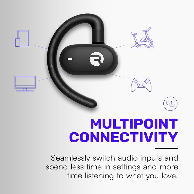 Raycon Everyday Open Earbuds – True Wireless Open Ear Bluetooth Headphones - Image 8