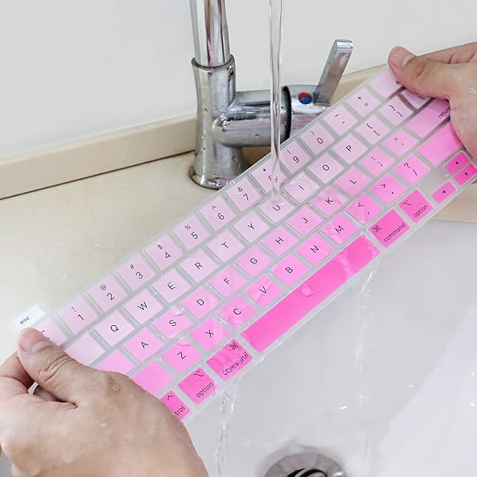 Allinside Keyboard Cover Skin for 2020 MacBook Pro 13 inch A2338 M1 A2251 A2289 - Image 5