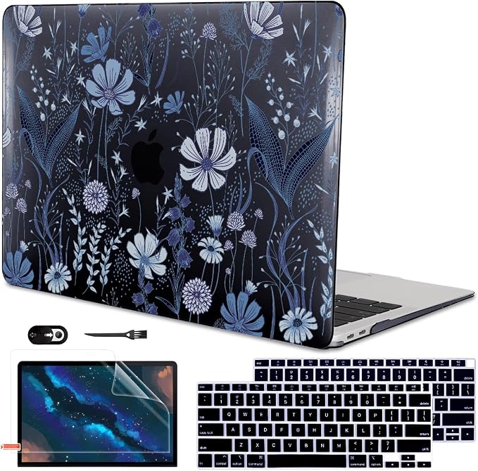for 2018 2019 2020 2021 MacBook Air 13 Inch Case M1 A2337 A2179 A1932, Pattern by LCMOCICO