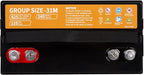 Weize BCI Group 31M Dual Purpose AGM Battery, 240RC 825CCA 12V 110AH Starter & - Image 5