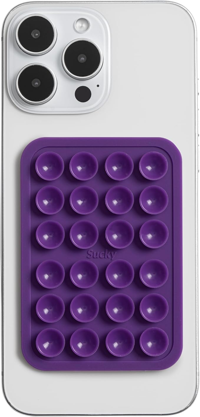 SUCKY Silicone Suction Phone Case Adhesive Mount by Sucky