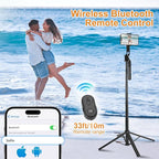 70inch Selfie Stick Phone Tripod - Image 5