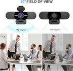 EMEET 1080P Webcam with Microphone, C960 Web Camera, 2 Mics Streaming Webcam - Image 5