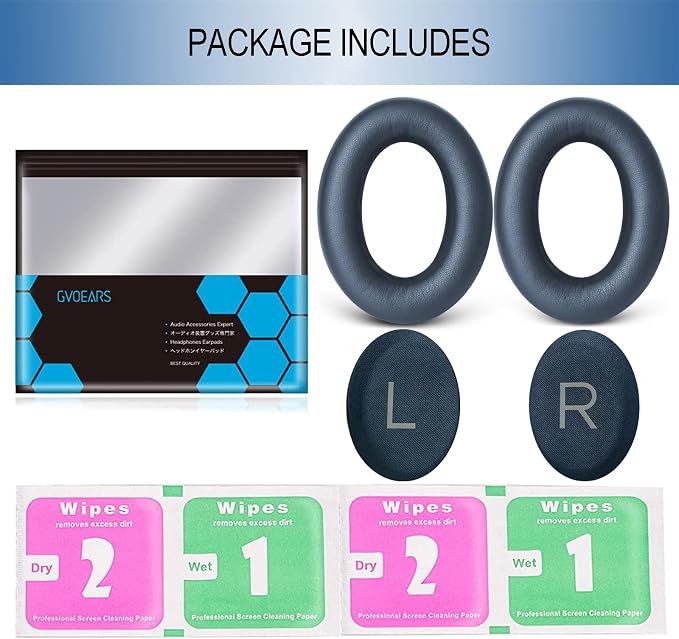 GEVO Replacement Ear Pads for Bose QC45, Ear Cushions for Bose QuietComfort 45 - Image 9