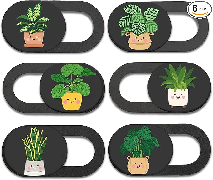 MESMOS 6pk Laptop Camera Cover Slide Cute, Laptop Accessories, Phone & Computer by MesmorizingMemoriesMoments
