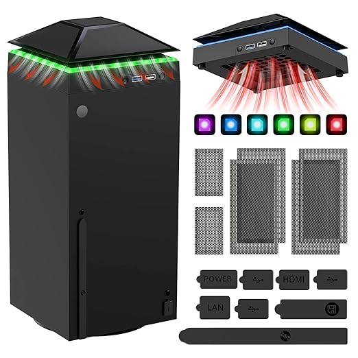MENEEA Cooling Fan Dust Proof for Xbox Series X Console by MENEEA