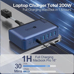 8-Port iPhone Charger Fast Charging 200W - Image 5