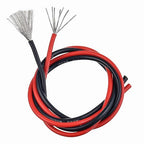 BOJACK 14 Gauge Silicone Wire 10 feet red and 10 feet Black Flexible 14 AWG by BOJACK