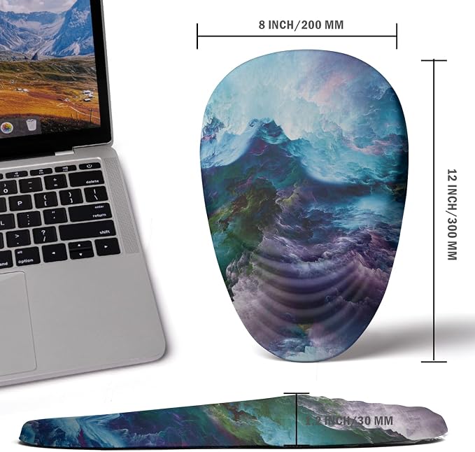 Ergonomic Memory Foam Mouse Pad - Image 4