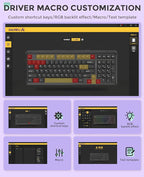 DAREU EK98pro Wireless Mechanical Keyboard, Gasket Hot Swappable Custom - Image 8