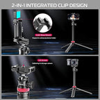 ULANZI MT-44 Extendable Phone Tripod, 360° Ball Head Camera Tripod - Image 7