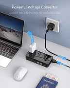 BESTEK Universal Travel Adapter 100-220V to 110V Voltage Converter 250W - Image 5