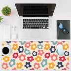 Mouse Pad Large Vintage Flowers Non-Slip Game Desk Mat - Image 2