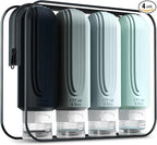 Travel Bottles for Toiletries, Large 6oz Oversize Containers, BPA Free Leak by Mrsdry