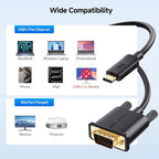Cable Matters USB C to VGA Cable 6 ft - Image 5