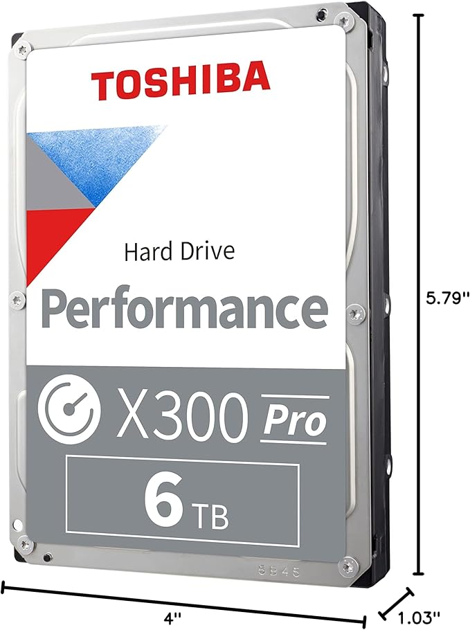 Toshiba X300 PRO 6TB High Workload Performance - Image 8