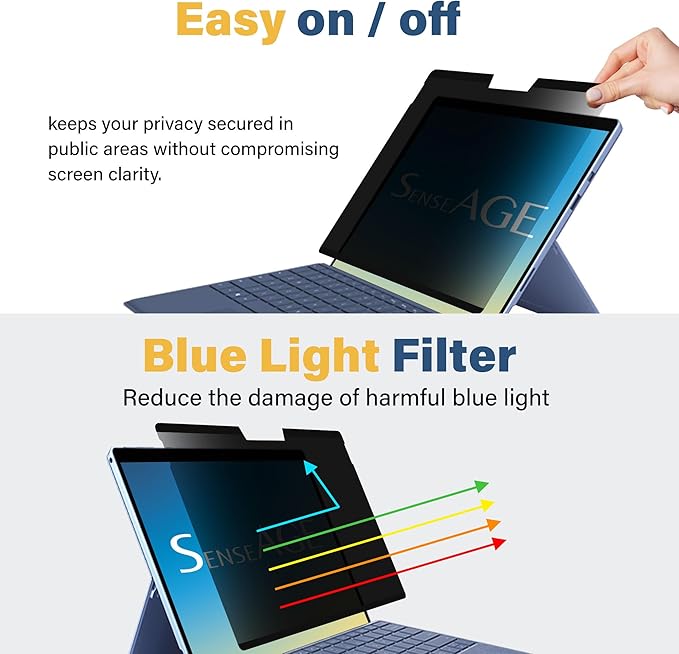 SenseAGE Magnetic Privacy Screen Protector - Image 6