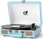 Vinyl Record Player Suitcase by DANFIAUDIO