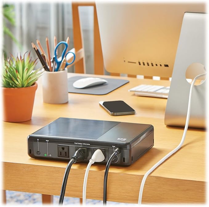 Tripp Lite 350VA UPS Desktop Battery Backup and Surge Protector, 3 Outlets - Image 6