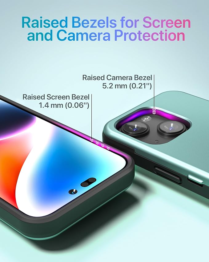 TORU CX Slim for iPhone 15 Case Wallet | Protective Shockproof Heavy Duty Cover - Image 5