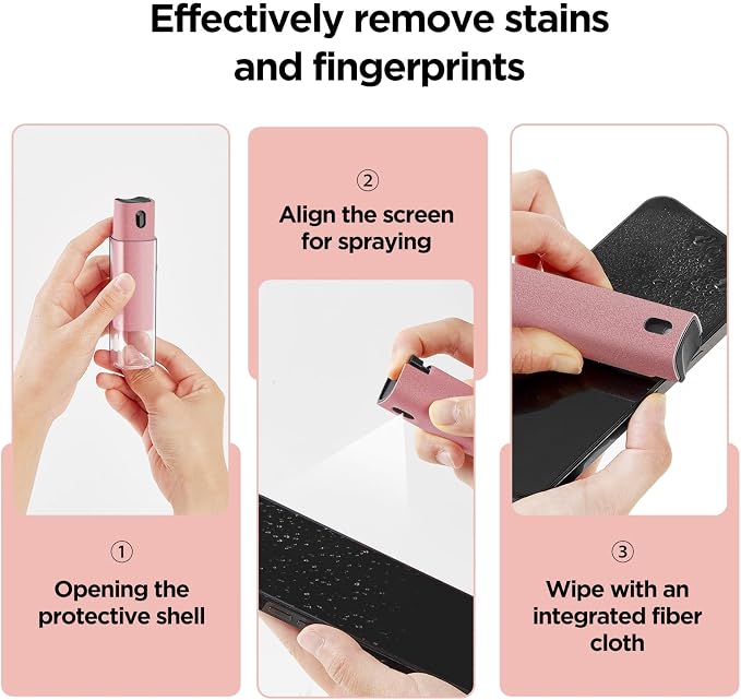 YTT Screen Cleaner, All-in-One Spray & Wipe Cleaner, - Image 6
