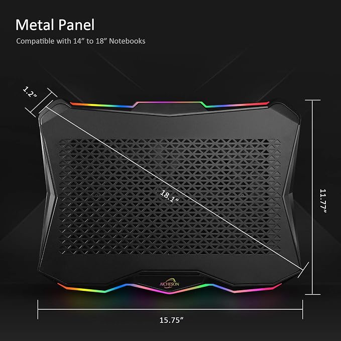 AICHESON Laptop Cooling Pad, Chill Pad - Image 3