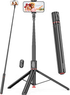 68" Automatic Tripod, Auto-Open Phone Tripod Stand by SelfieShow