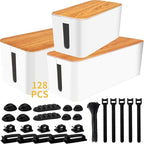Cable Management Box 3 Pack by YUANYE