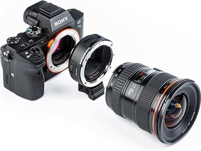 VILTROX EF-E5 Lens Mount Adapter EF/EF-S to E-Mount Auto Focus Lens Converter - Image 4