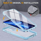 Miracase Glass Case for iPhone 13 Pro Max 6.7 inch, Upgrade Full-Body Clear - Image 4