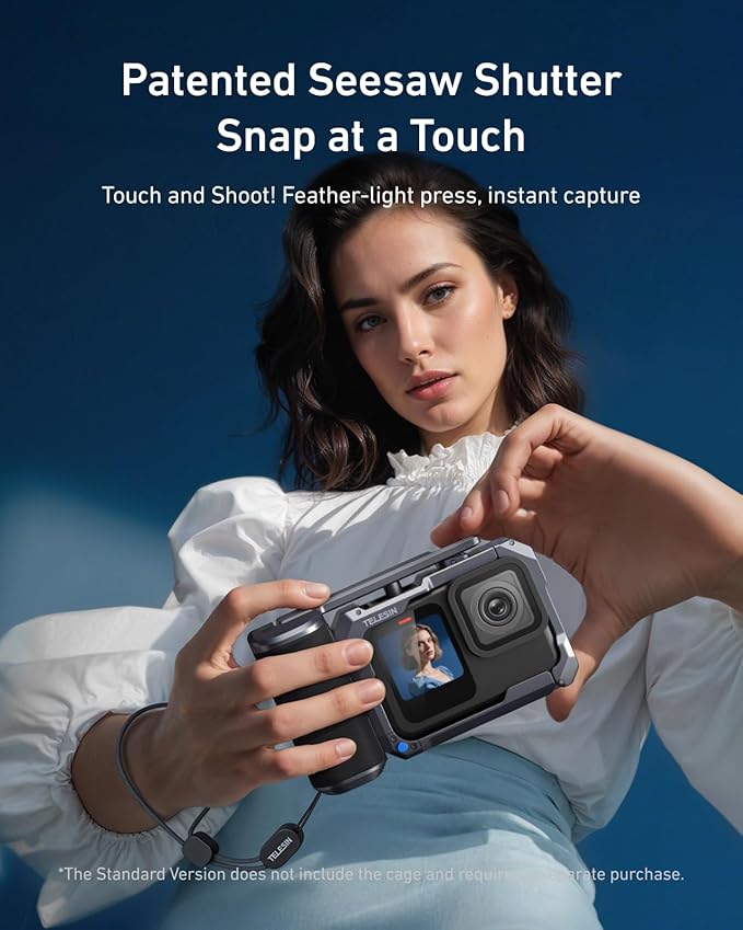 TELESIN Street Grip Kit For Hero 9-13 | Without Metal Rabbit Cage | Camera Grip - Image 3