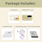 Retekess PR11 AM FM Radio Portable, Rechargeable Transistor Radios Small - Image 7
