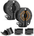 MAXRICH Barbell Clamp 1 inch Multiple Sizes & Adjustable Weight Clips by MAXRICH