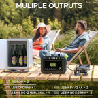 MARBERO Portable Power Station 88Wh Camping Lithium Battery Solar Generator - Image 2
