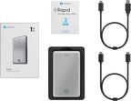 1TB External SSD USB-C Portable Solid State Drive | 3D NAND Flash | Rapid by - Image 6