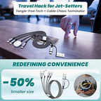 Travel Essentials 4 in 2 Multi Charging Cable - Image 8