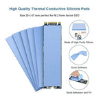 A ADWITS Thermal Conductive Silicone Pads, Soft Safe Simple to Apply - Image 2