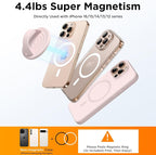 Magnetic Phone Ring Grip Holder, Silicone Finger Loop Grip, Compatible - Image 6